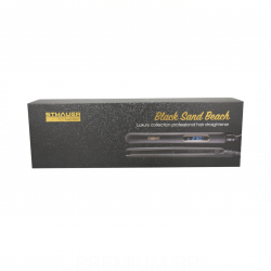 Xanitalia Μηχανή Ισιώματος Μαλλιών Profesional Sthauer Black Sand Beach Ceramic, 45 W