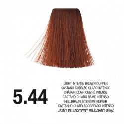 PostQuam Professional Essential Color Κρέμα Βαφή Μαλλιών 60ml ,5,44 Καστανό Ανοιχτό Έντονο Χά&l