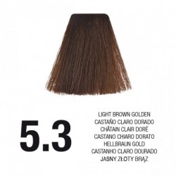 PostQuam Professional Essential Color Κρέμα Βαφή Μαλλιών 60ml ,5,3 Καστανό Ανοιχτό Ντορέ