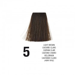 PostQuam Professional Essential Color Κρέμα Βαφή Μαλλιών 60ml ,5 Καστανό Ανοιχτό
