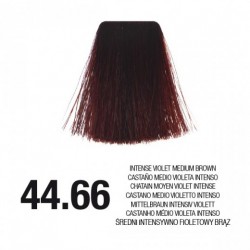 PostQuam Professional Essential Color Κρέμα Βαφή Μαλλιών 60ml ,44,66 Καστανό Έντονο Ιριζέ 