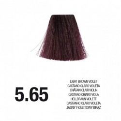PostQuam Professional Essential Color Κρέμα Βαφή Μαλλιών 60ml ,5,65 Καστανό Ανοιχτό Ιριζέ Κόκ&