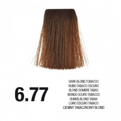 PostQuam Professional Essential Color Κρέμα Βαφή Μαλλιών 60ml ,6,77 Ξανθό Σκούρο Έντονο Καφέ
