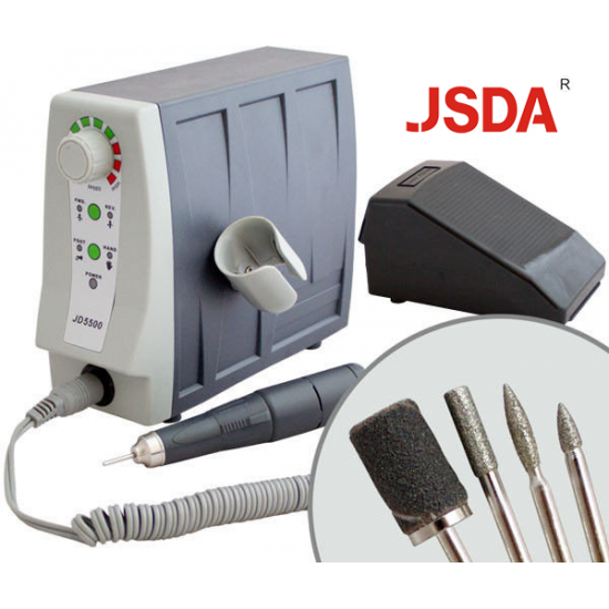JSDA Επαγγελματικός Τροχός Μανικιούρ & Πεντικιούρ Original® JD5500 85 Watt ,35.000 Rpm JSDA Επαγγελματικός Τροχός Μανικιούρ & Πεντικιούρ Original®