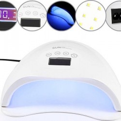 SUN Επαγγελματικό Φουρνάκι Νυχιών UV LED Sun 5Plus ,48Watt