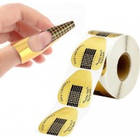 Επαγγελματικές Φόρμες για Gel & Ακρυλικό Gold ,500τεμ.