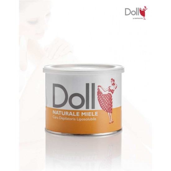 Doll by XANITALIA Κερί Κονσέρβα 400 ml ,Honey