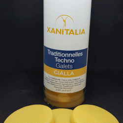 XANITALIA Ζεστό Κερί Αποτίχωσης Σε Ταμπλέτες 400gr. ,Yellow Honey