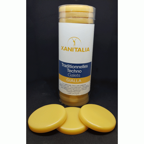XANITALIA Ζεστό Κερί Αποτίχωσης Σε Ταμπλέτες 400gr. ,Yellow Honey XANITALIA Ζεστό Κερί Αποτίχωσης Σε Ταμπλέτες 400gr. ,Yellow Honey