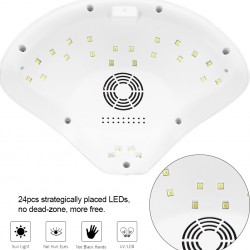 SUN Επαγγελματικό Φουρνάκι Νυχιών UV LED Sun 669 ,48Watt