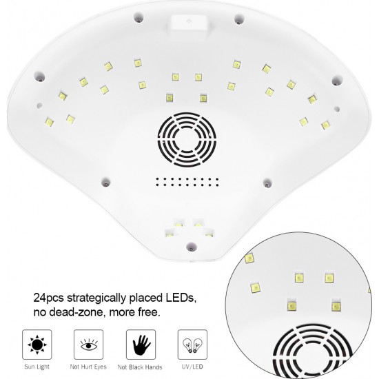 SUN Επαγγελματικό Φουρνάκι Νυχιών UV LED Sun 669 ,48Watt SUN Επαγγελματικό Φουρνάκι Νυχιών UV LED Sun 669 ,48Watt
