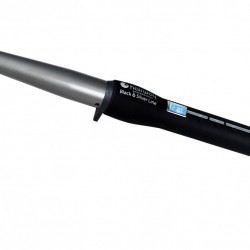 HAIR WAY Ψαλίδι Κώνος Curling Iron Black & Silver Line , 13-25 mm