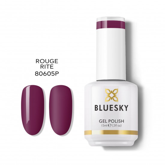 BLUESKY - Mystery Box - Σκούρα Χρώματα ROUGE RITE 80605 (ΒΥΣΣΙΝΙ) 15ml BLUESKY - Mystery Box - Σκούρα Χρώματα ROUGE RITE 80605 (ΒΥΣΣΙΝΙ) 15ml