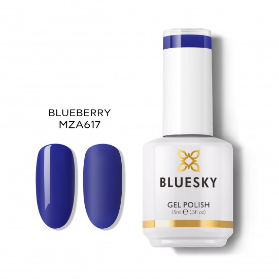 BLUESKY - Mystery Box - Σκούρα Χρώματα BLUEBERRY MZA617 (ΜΠΛΕ ΜΩΒ) 15ml BLUESKY - Mystery Box - Σκούρα Χρώματα BLUEBERRY MZA617 (ΜΠΛΕ ΜΩΒ) 15ml