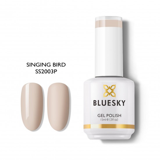 BLUESKY - Natural - Γήϊνο - Nude SINGING BIRD SS2003 (ΜΠΕΖ) 15ml BLUESKY - Natural - Γήϊνο - Nude SINGING BIRD SS2003 (ΜΠΕΖ) 15ml
