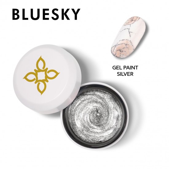 BLUESKY - Paint Gel SILVER BLUESKY - Paint Gel SILVER