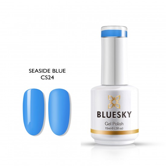 BLUESKY - Seven Seas - Μπλε SEASIDE BLUE CS24 (ΓΑΛΑΖΙΟ-ΜΠΛΕ) 15ml BLUESKY - Seven Seas - Μπλε SEASIDE BLUE CS24 (ΓΑΛΑΖΙΟ-ΜΠΛΕ) 15ml