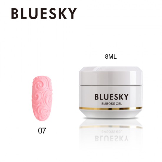 BLUESKY - Emboss Gel 07 BLUESKY - Emboss Gel 07