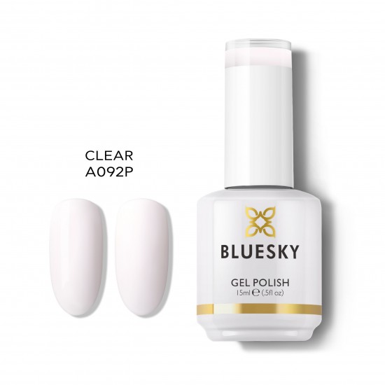 BLUESKY - Fairytale - Ροζ - Φούξια - Μωβ A092 CLEAR (ΑΣΠΡΟ-ΡΟΖ) 15ml BLUESKY - Fairytale - Ροζ - Φούξια - Μωβ A092 CLEAR (ΑΣΠΡΟ-ΡΟΖ) 15ml
