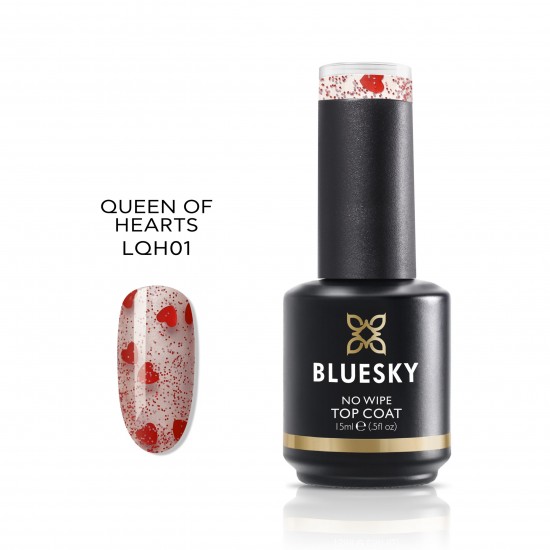 BLUESKY - Queen Of Hearts Top No Wipe 15ml BLUESKY - Queen Of Hearts Top No Wipe 15ml