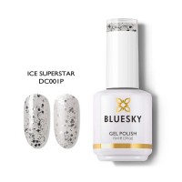 BLUESKY - Shimmering - &Gamma;&kappa;&lambda;ί&tau;&epsilon;&rho; DC001 ICE SUPERSTAR (&Alpha;&Sigma;&Eta;&Mu;&Iota; GLITTER) 15ml