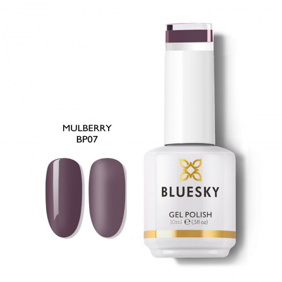 BLUESKY - Winter Season MULBERRY BP07 (ΓΚΡΙ-ΜΩΒ) 15ml BLUESKY - Winter Season MULBERRY BP07 (ΓΚΡΙ-ΜΩΒ) 15ml
