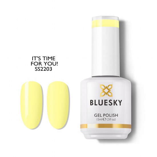 BLUESKY - Spring Season ITS TIME FOR YOU SS2203 (ΚΙΤΡΙΝΟ ΚΑΝΑΡΙΝΙ) 15ml
