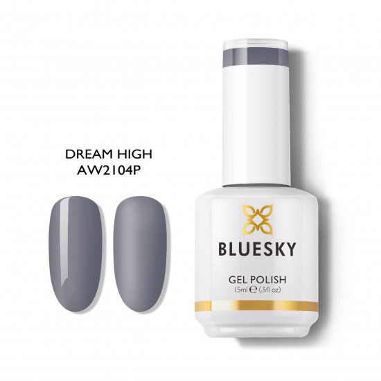 BLUESKY - Autumn Season DREAM HIGH AW2104 (ΓΚΡΙ ΜΩΒ ΑΠΑΛΟ) 15ml BLUESKY - Autumn Season DREAM HIGH AW2104 (ΓΚΡΙ ΜΩΒ ΑΠΑΛΟ) 15ml
