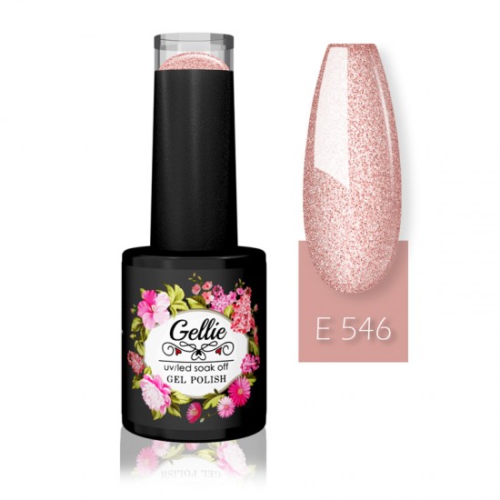 Ημιμόνιμο Βερνίκι Gellie E 550 - Σάπιο μήλο ροζ Ημιμόνιμο Βερνίκι Gellie E 550 - Σάπιο μήλο ροζ