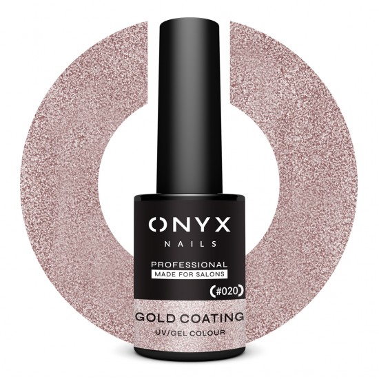 ONYX Ημιμόνιμο βερνίκι 020 Gold Coating 7 ml