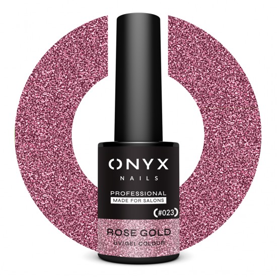ONYX Ημιμόνιμο βερνίκι 023 Rose Gold 7 ml