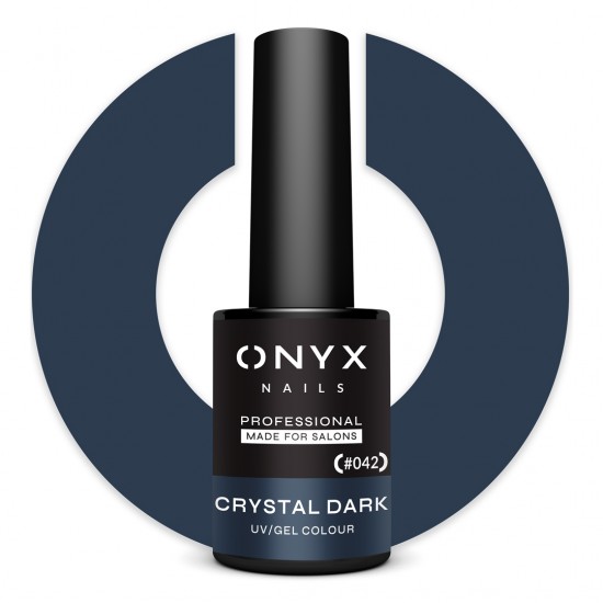 ONYX Ημιμόνιμο βερνίκι 042 Crystal Dark 7 ml