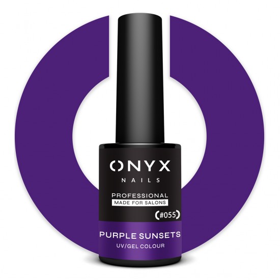 ONYX Ημιμόνιμο βερνίκι 055 Purple Sunsets 7 ml