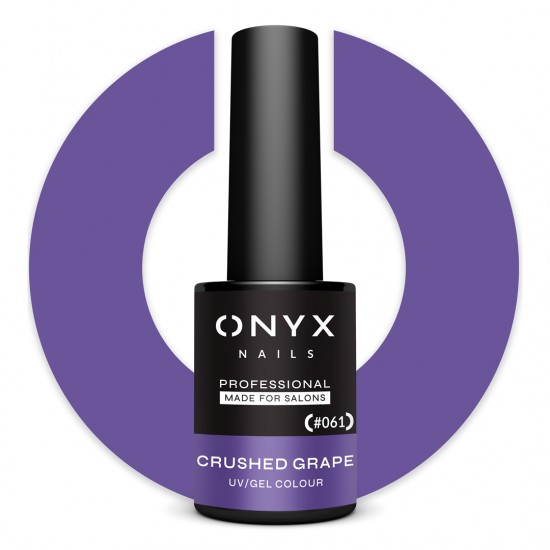 ONYX Ημιμόνιμο βερνίκι 061 Crushed Grape 7 ml