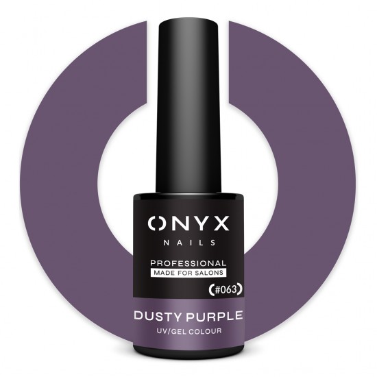 ONYX Ημιμόνιμο βερνίκι 063 Dusty Purple 7 ml