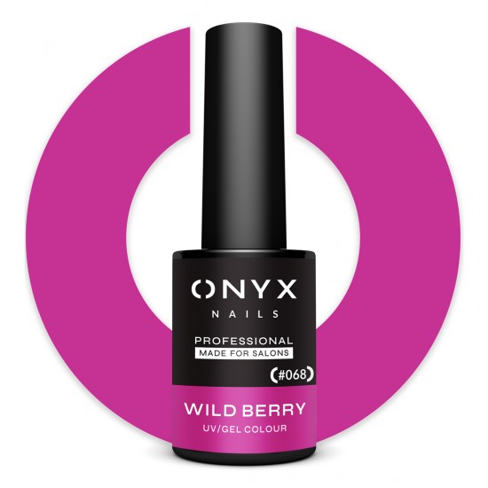 ONYX Ημιμόνιμο βερνίκι 068 Wild Berry 7 ml
