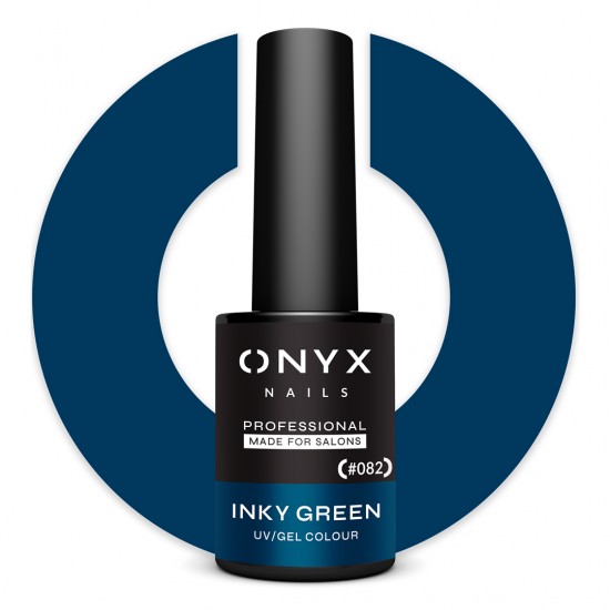 ONYX Ημιμόνιμο βερνίκι 082 Inky Green 7 ml
