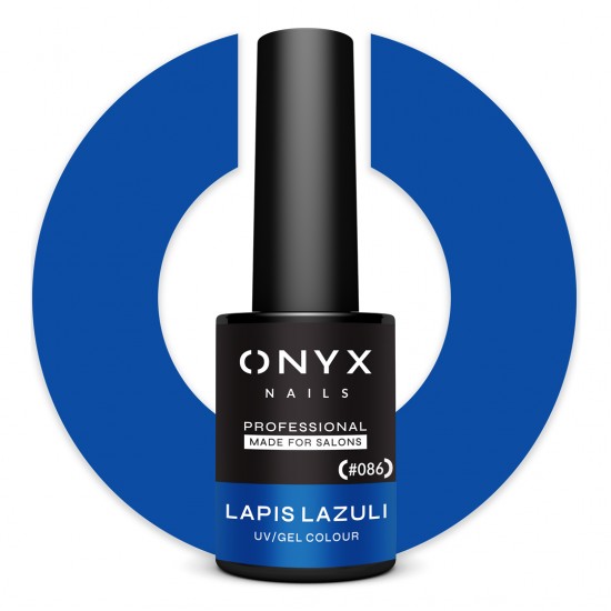 ONYX Ημιμόνιμο βερνίκι 086 Lapis Lazuli 7 ml