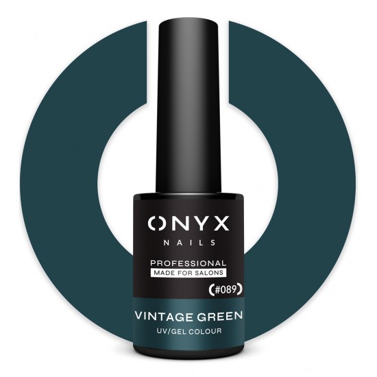 ONYX Ημιμόνιμο βερνίκι 089 Vintage Green 7 ml