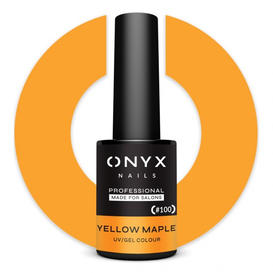 ONYX Ημιμόνιμο βερνίκι 100 Yellow Maple 7 ml