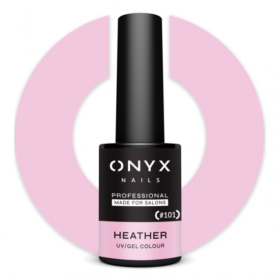 ONYX Ημιμόνιμο βερνίκι 101 Heather 7 ml