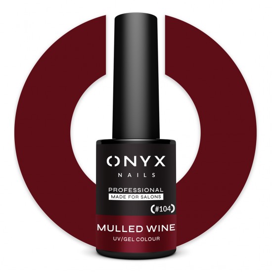 ONYX Ημιμόνιμο βερνίκι 104 Mulled Wine 7 ml