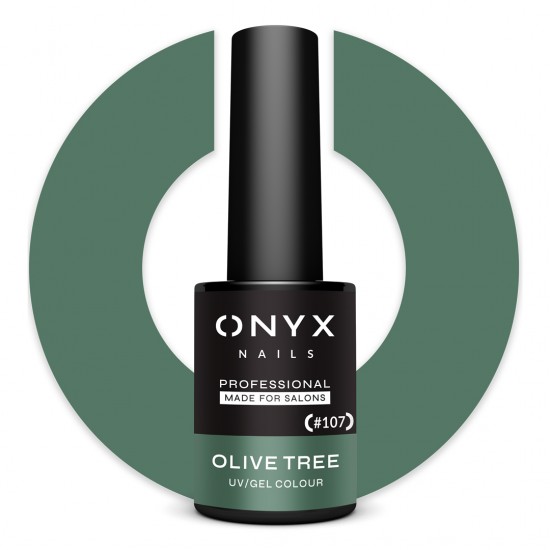 ONYX Ημιμόνιμο βερνίκι 107 Olive Tree 7 ml