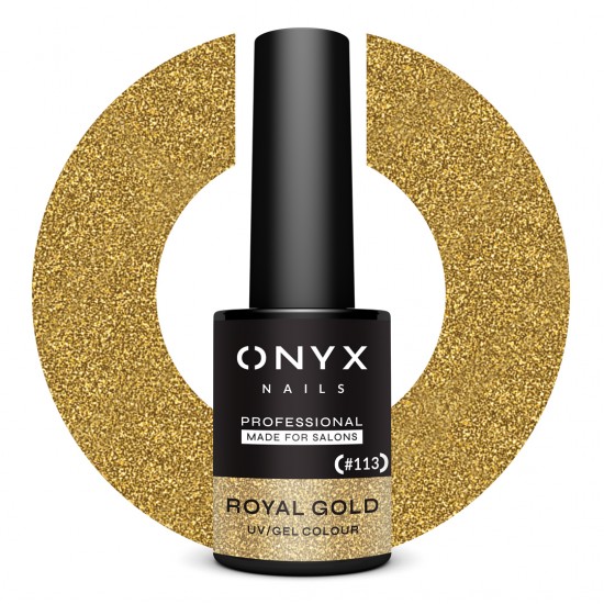 ONYX Ημιμόνιμο βερνίκι 113 Royal Gold 7 ml