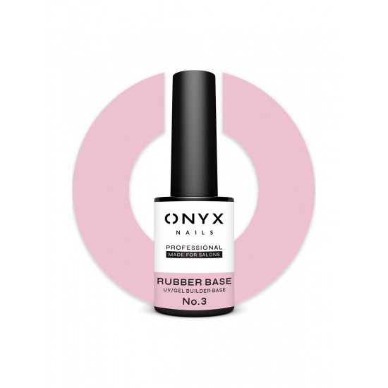 ONYX Ενισχυμένη Βάση - Rubber Base - No.3 7 ml