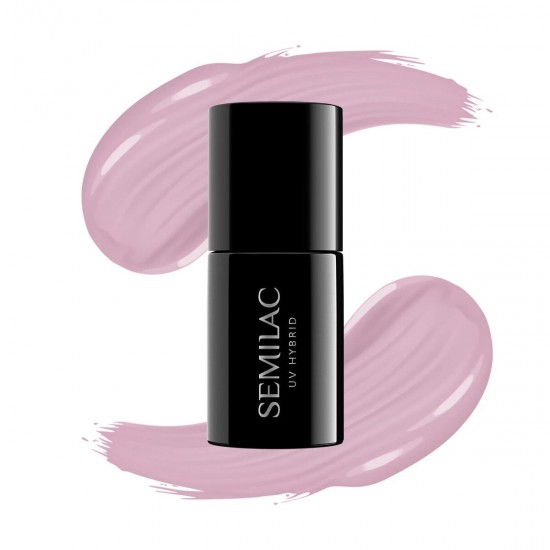SEMILAC - 199 Lakier hybrydowy UV Hybrid Business Line Warm Pink 7ml