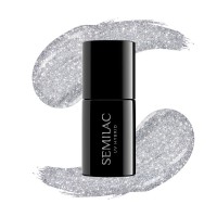 SEMILAC - 093 UV Gel Polish Silver Dust 7ml