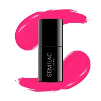 SEMILAC - 517 UV Gel Polish SemiBeats by Margaret Neon Pink 7ml