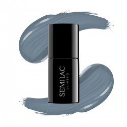 SEMILAC - 525 UV Gel Polish Legendary Six by Margaret Navy Grey 7ml
